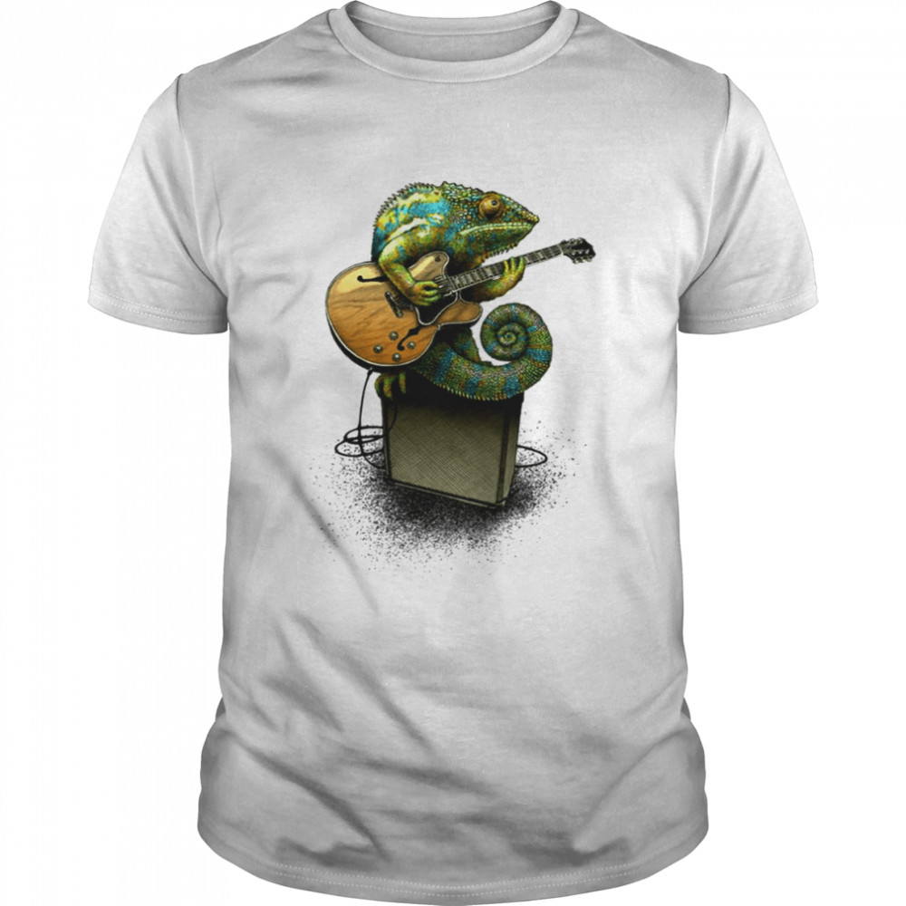 Chameleon Plays The Blues Plus A Few Other Colors shirt