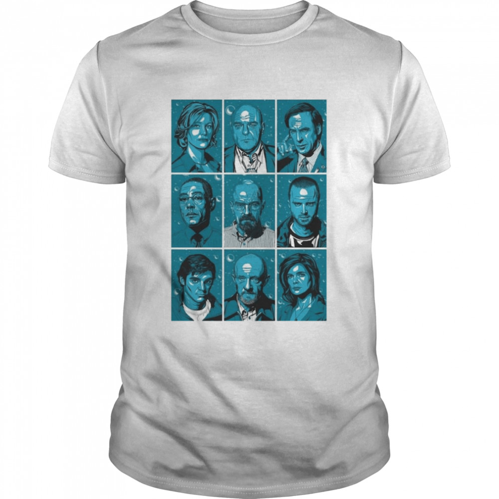 Character Collage Breaking Bad Graphic shirt Classic Men's T-shirt