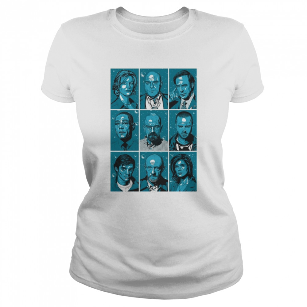 Character Collage Breaking Bad Graphic shirt Classic Women's T-shirt