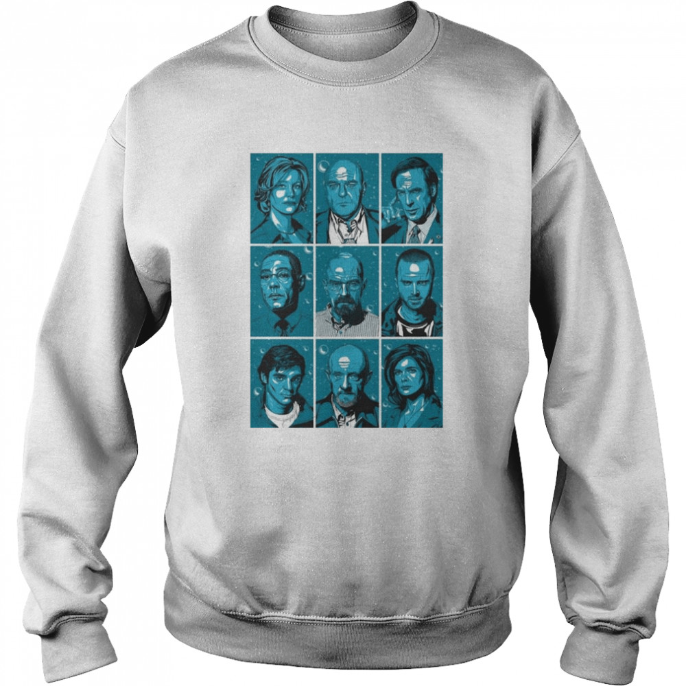 Character Collage Breaking Bad Graphic shirt Unisex Sweatshirt
