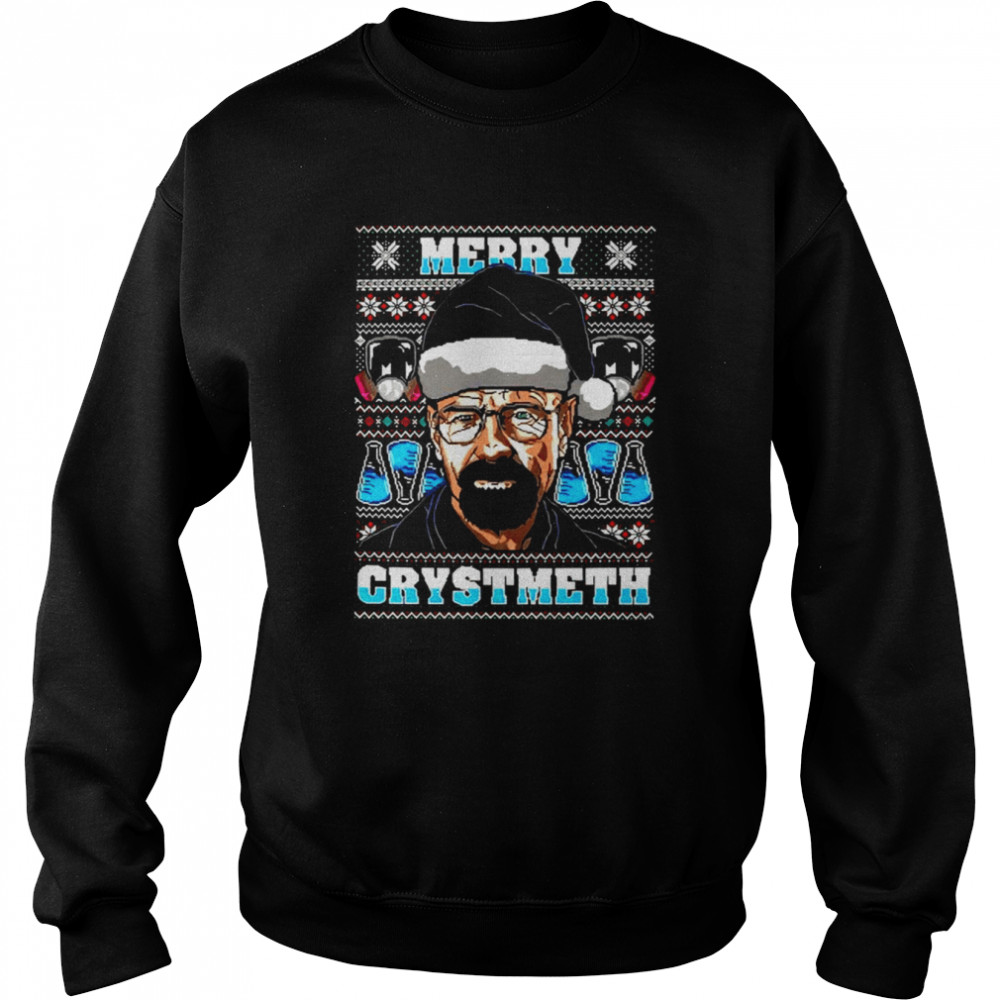 Christmas Ugly Walter White Breaking Bad Graphic shirt Unisex Sweatshirt