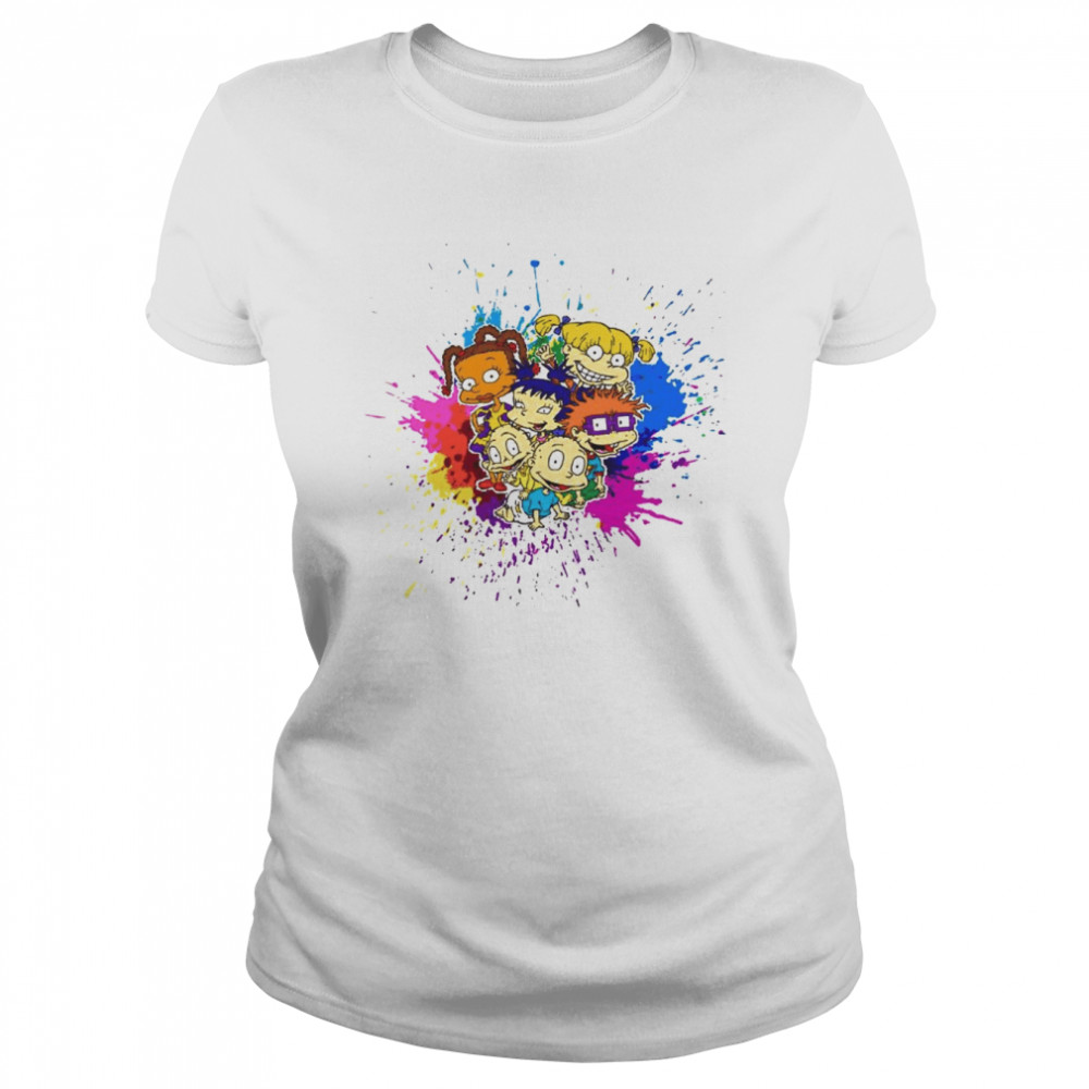 Colorful Rugrats T- Classic Women's T-shirt