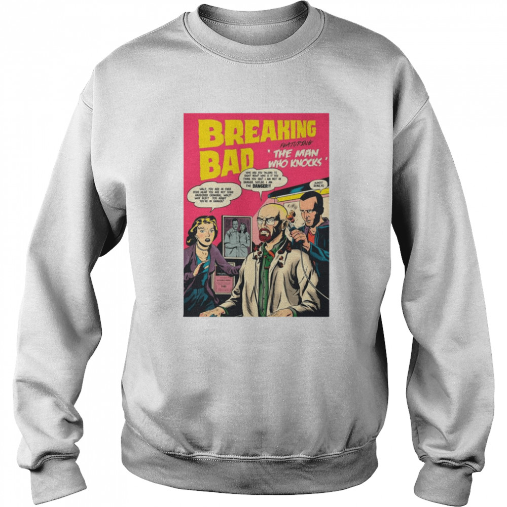 Comics Styl Design Breaking Bad Cover shirt Unisex Sweatshirt