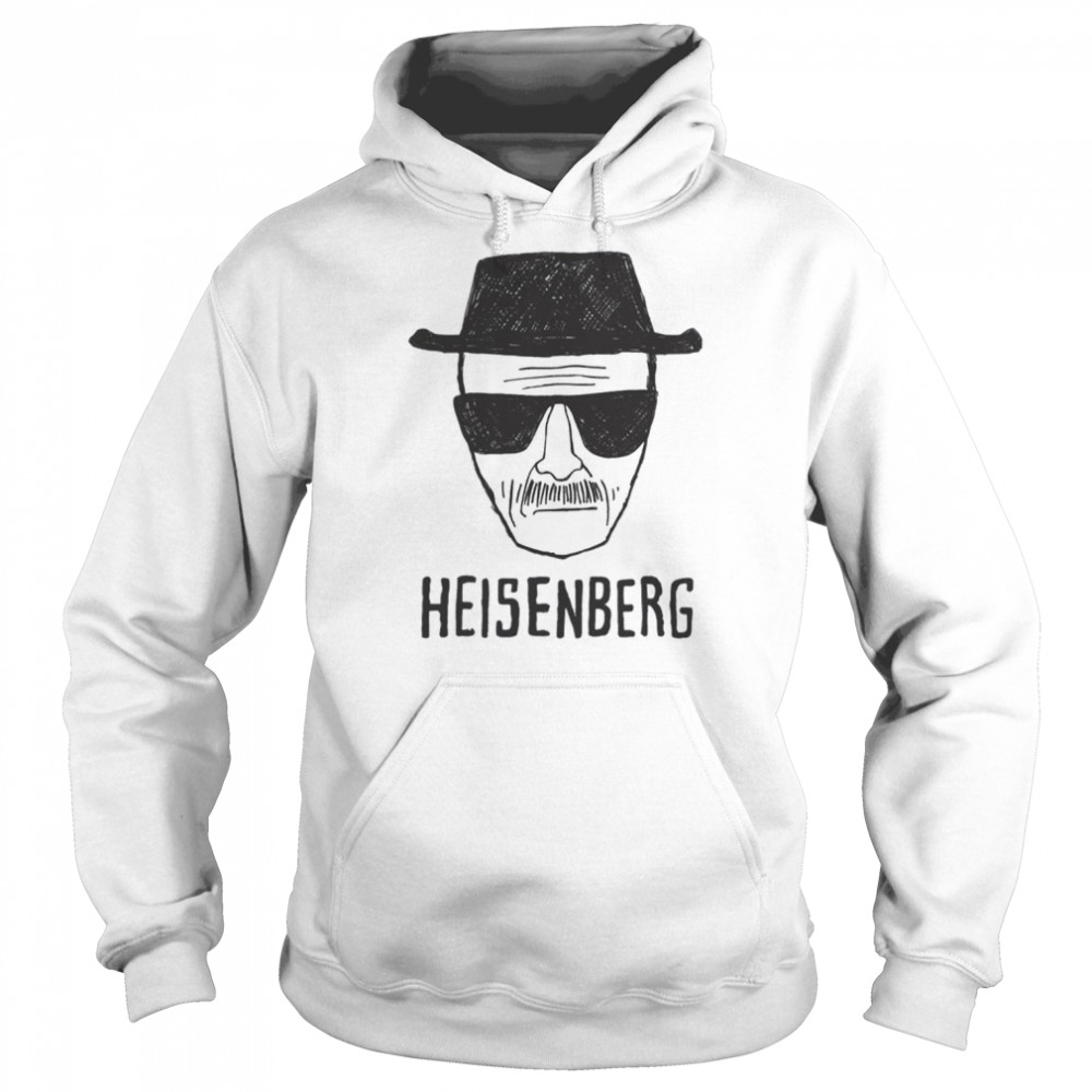 Cool Hat Walter White Breaking Bad Heisenberg Drawing shirt Unisex Hoodie
