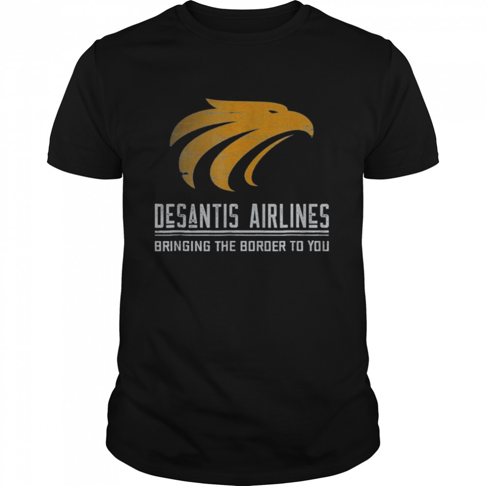 DeSantis Airlines Political Ron DeSantis T-Shirt