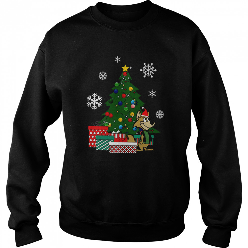 Ding A Ling Wolf Around The Christmas Tree shirt Unisex Sweatshirt