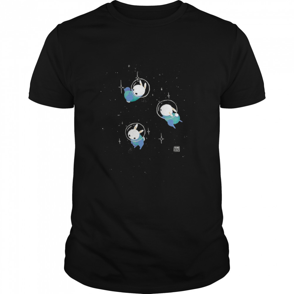 Floating In Space Bunnies shirt