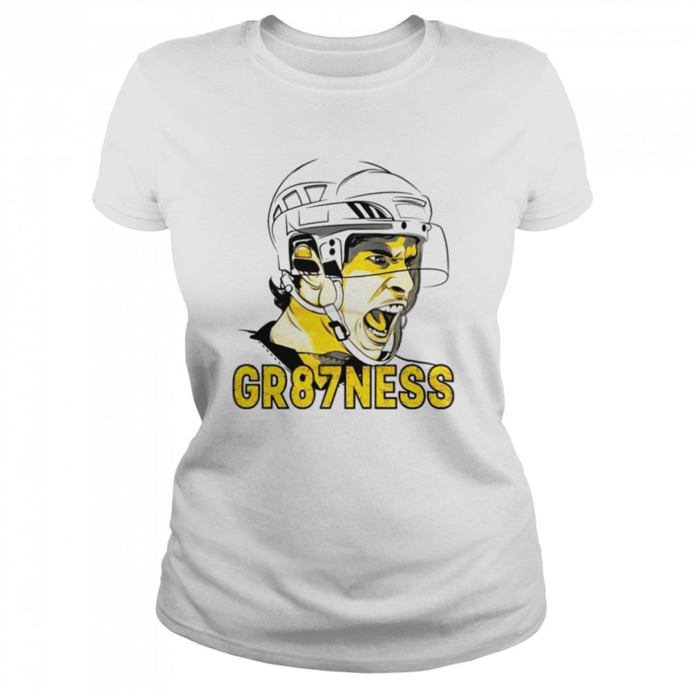 Gr 87 Ness Sidney Crosby For Pittsburgh Penguins Fans shirt Classic Women's T-shirt