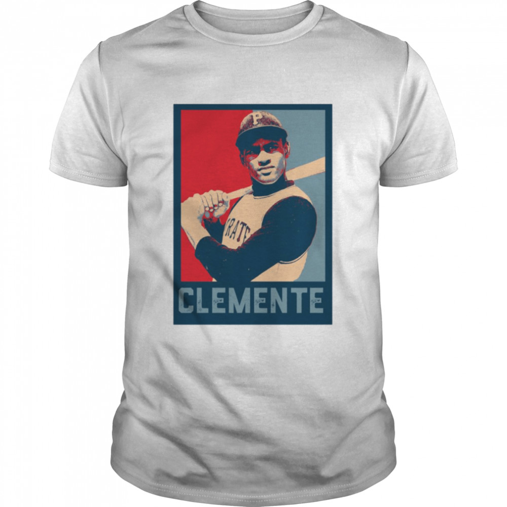 Graphic Portrait Pittsburgh Roberto Clemente shirt
