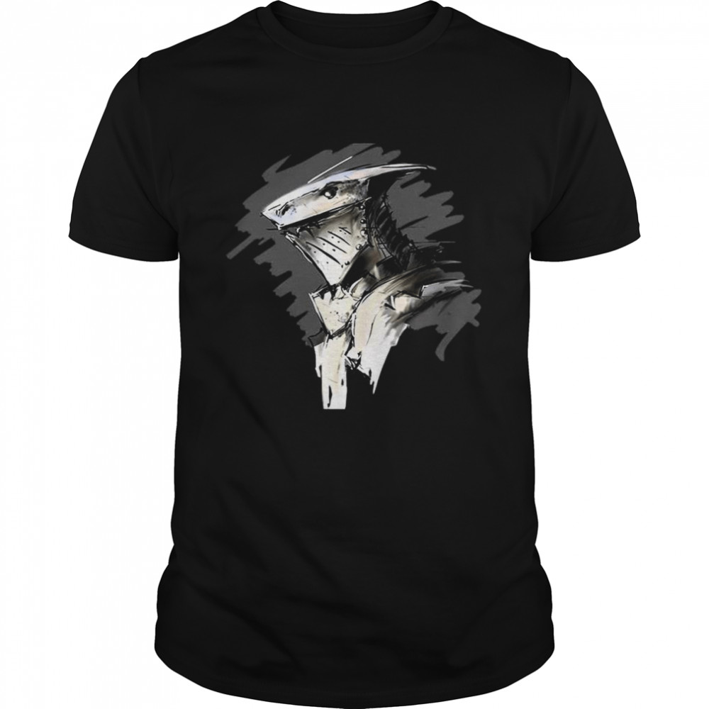 Gray Design Metal Hellsinger shirt