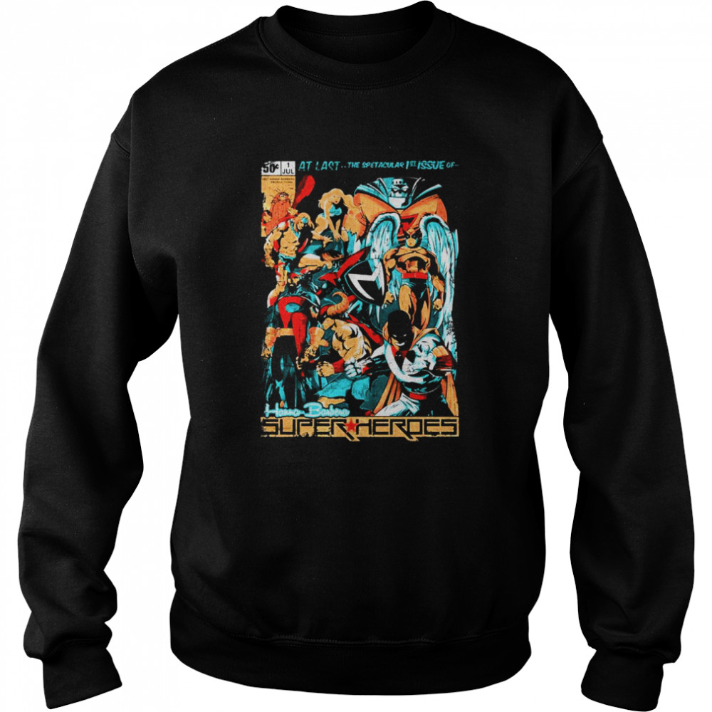 Hanna Barbera Super Heroes Old shirt Unisex Sweatshirt