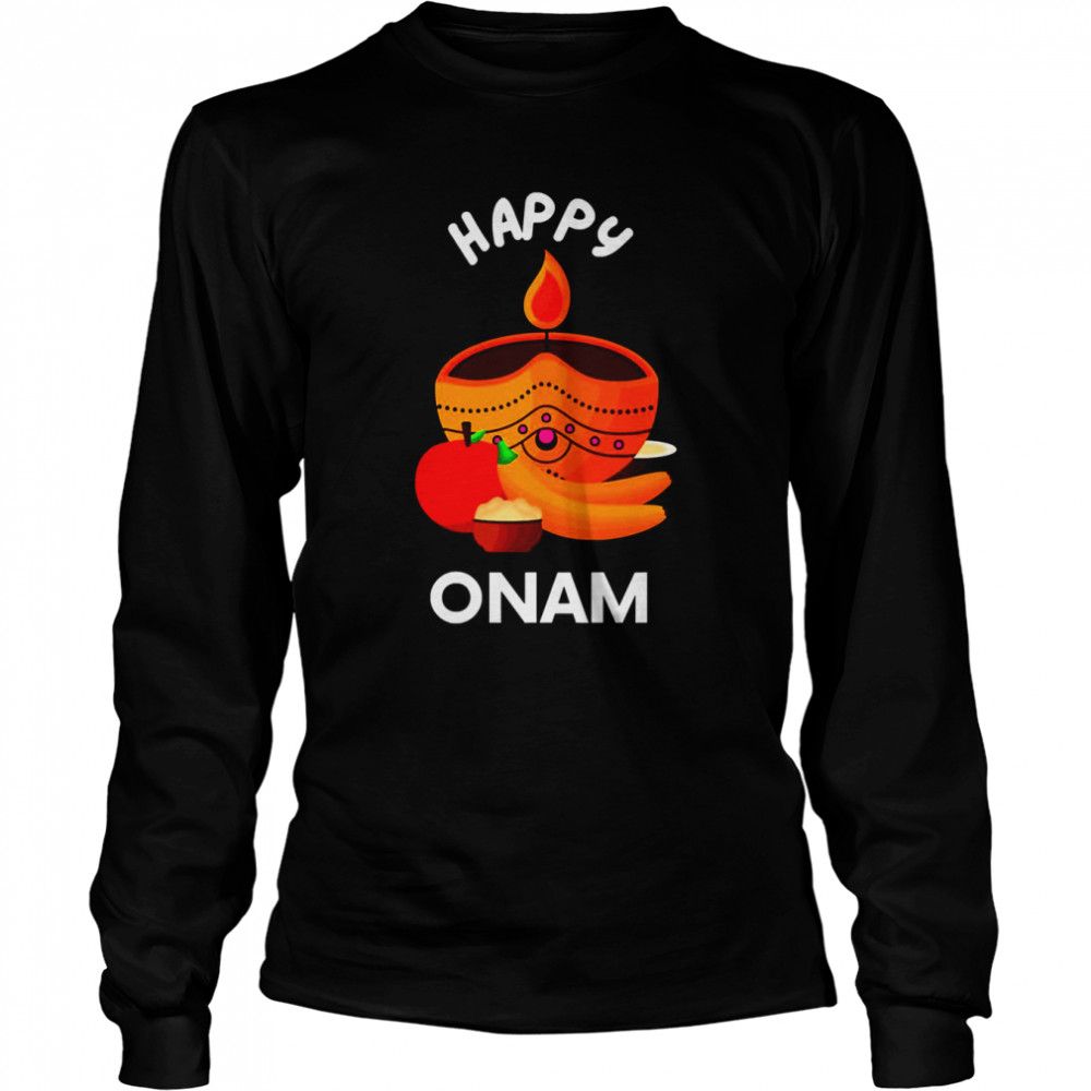 Happy Onam shirt Long Sleeved T-shirt
