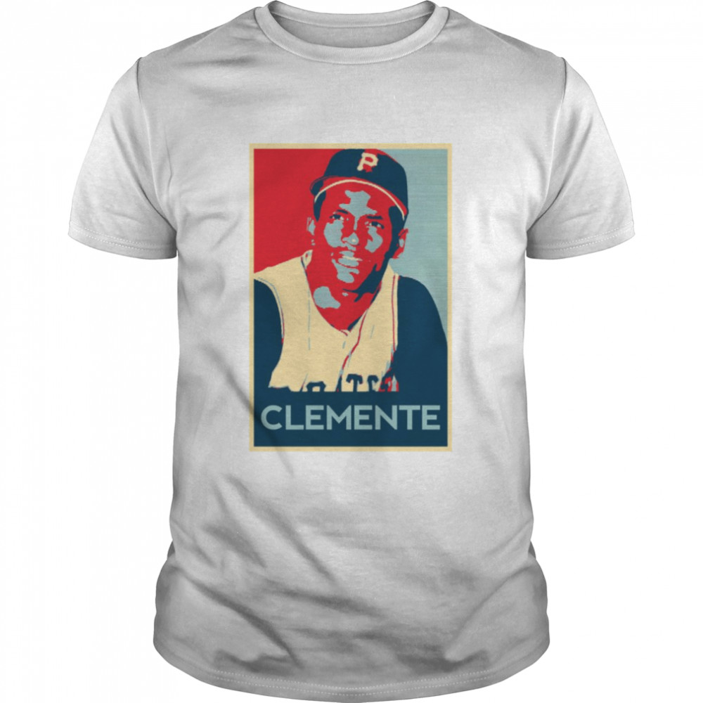 Hope Of Clemente Baseball Art Pittsburgh shirt Classic Men's T-shirt
