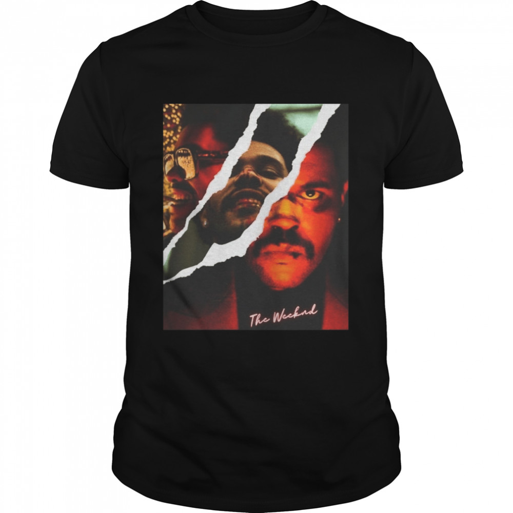 Iconic Illustration The Weeknd Album Cover shirt Classic Men's T-shirt