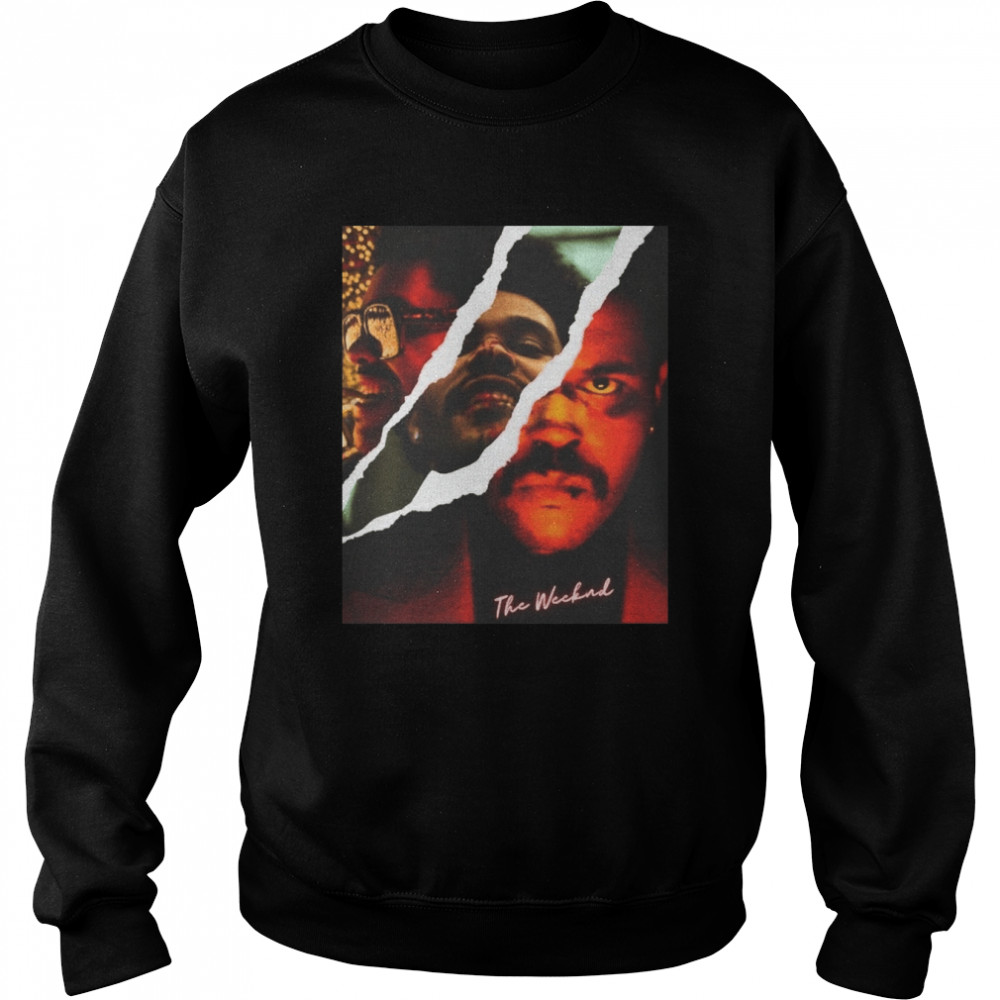 Iconic Illustration The Weeknd Album Cover shirt Unisex Sweatshirt