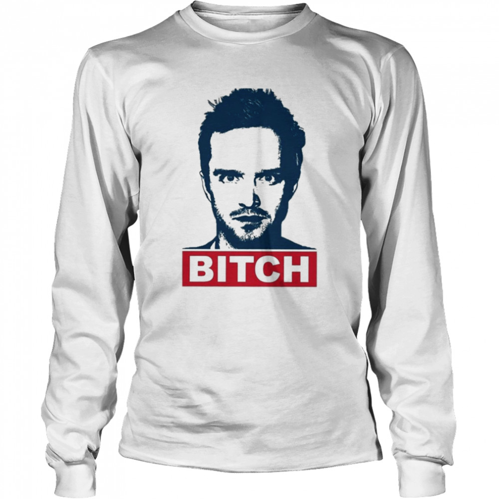Jesse Pinkman Bitch Breaking Bad Graphic shirt Long Sleeved T-shirt