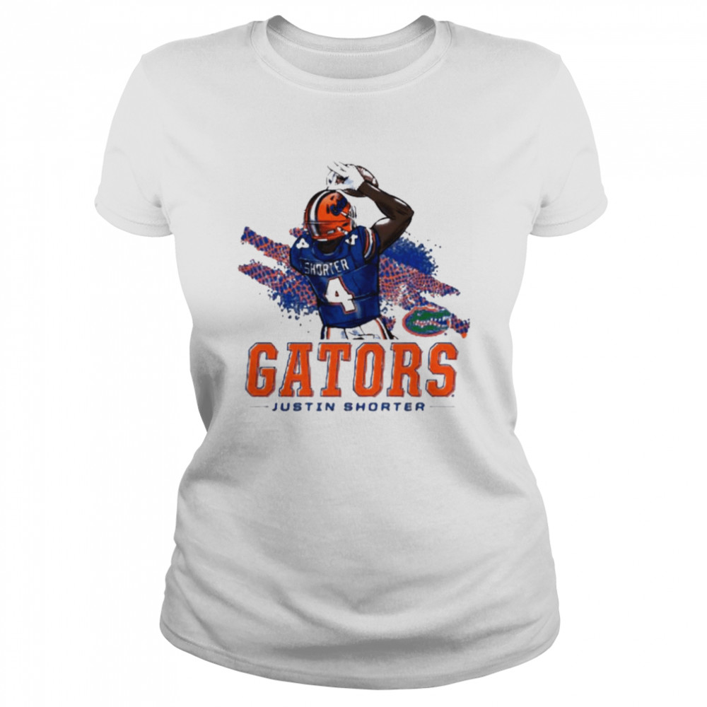 Justin Shorter Florida Gators silhouette shirt Classic Women's T-shirt