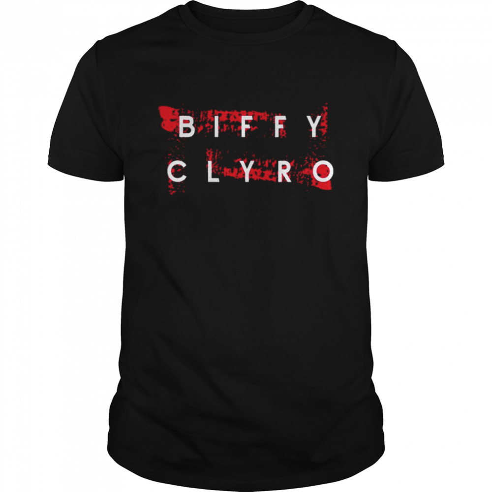 Logo Aesthetic Biffy Clyro Band shirt
