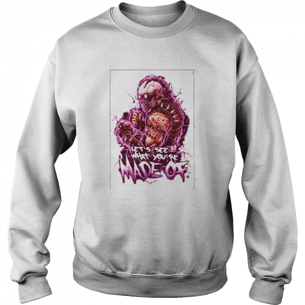 Mortal Kombat Kabal Pink Aura shirt Unisex Sweatshirt
