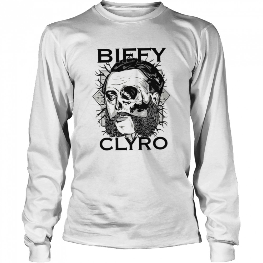 Mountains Lyric Music Album Love Biffy Clyro shirt Long Sleeved T-shirt