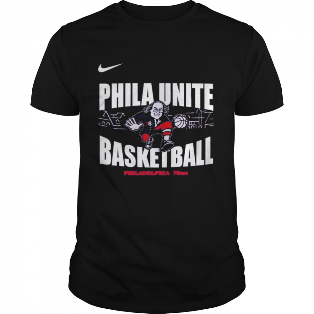 Philadelphia 76Ers Phila Unite Basketball Tee Sixers Tobias  Classic Men's T-shirt