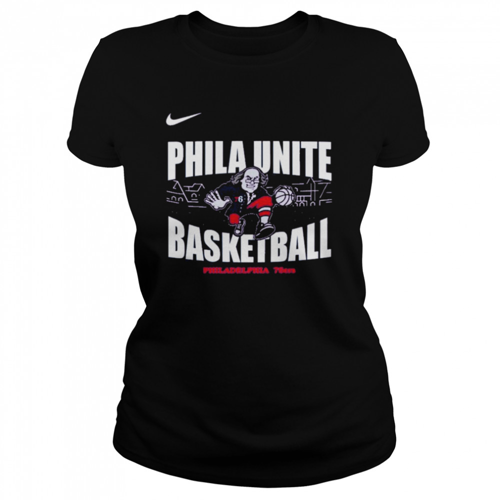 Philadelphia 76Ers Phila Unite Basketball Tee Sixers Tobias  Classic Women's T-shirt