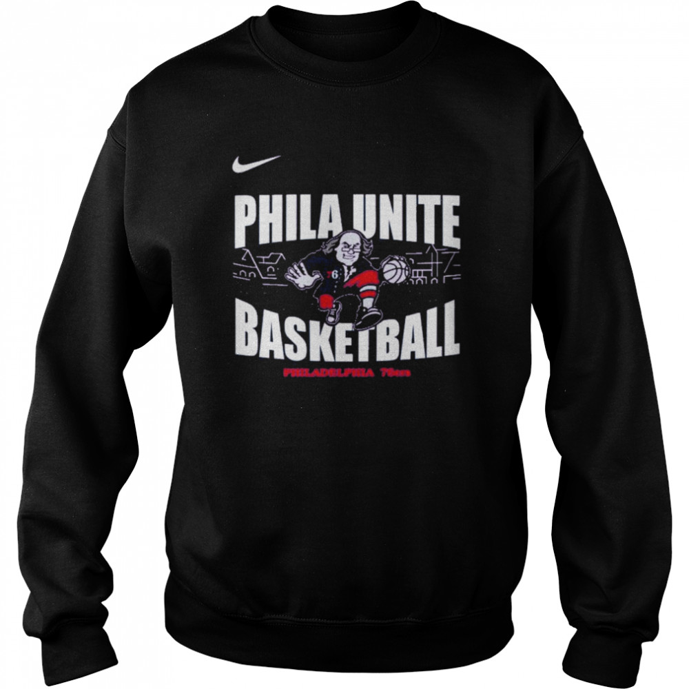Philadelphia 76Ers Phila Unite Basketball Tee Sixers Tobias  Unisex Sweatshirt