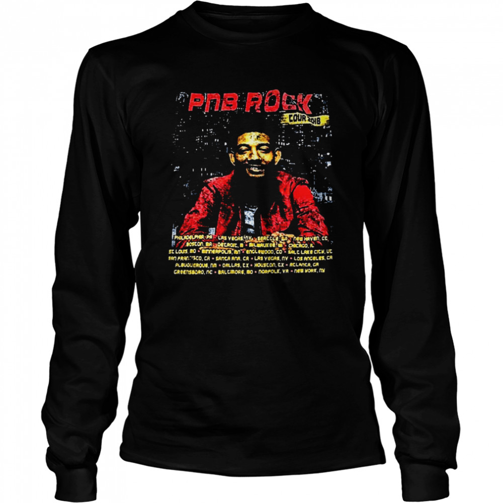 Pnb Rock RIP Rest In Peace shirt Long Sleeved T-shirt