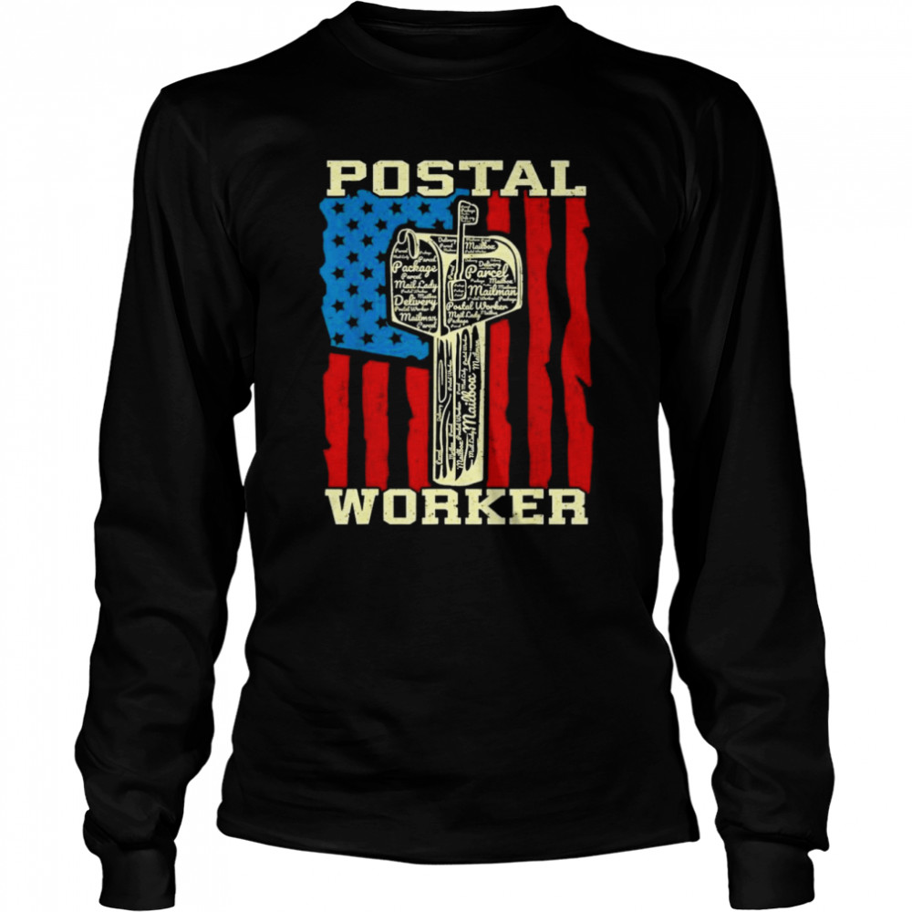 Postal Worker Mailman  Long Sleeved T-shirt