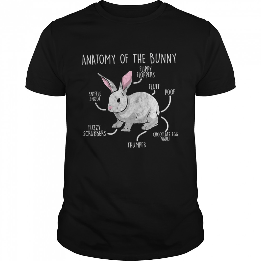 Rabbit Anatomy Bunny Animal Pet Owner shirt