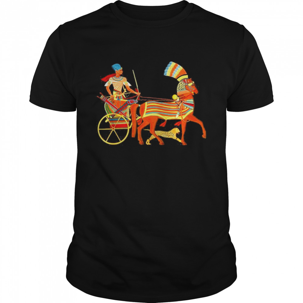 Ramesses Ii On An Egyptian Chariot  Classic Men's T-shirt