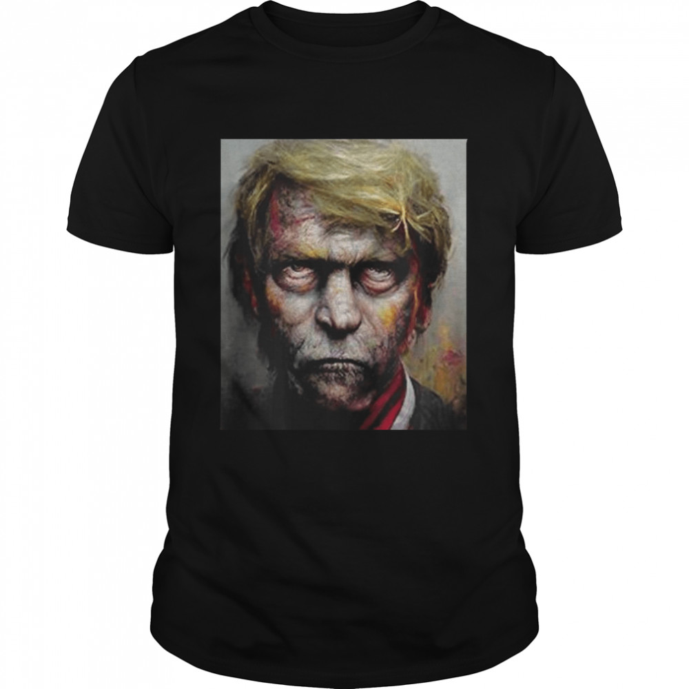 Scares Zombie Donald Trump Halloween T-Shirt