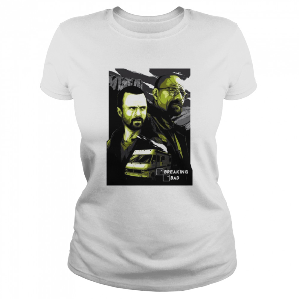 Season 1 Heisenberg And Jesse Pinkman Breaking Bad Duo shirt Classic Women's T-shirt
