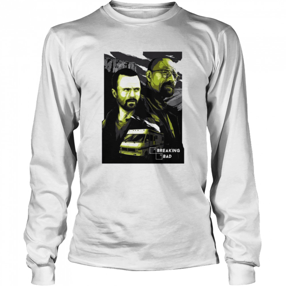 Season 1 Heisenberg And Jesse Pinkman Breaking Bad Duo shirt Long Sleeved T-shirt