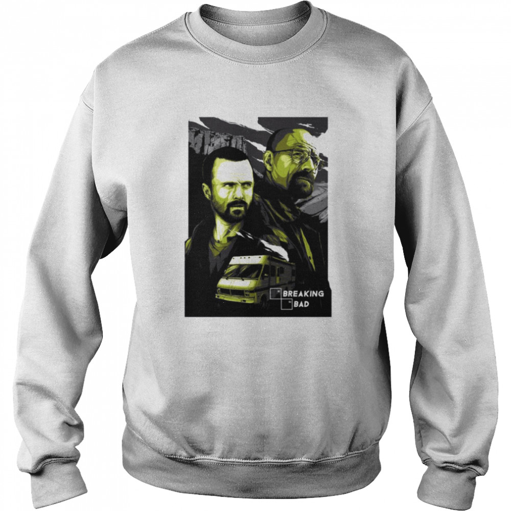 Season 1 Heisenberg And Jesse Pinkman Breaking Bad Duo shirt Unisex Sweatshirt