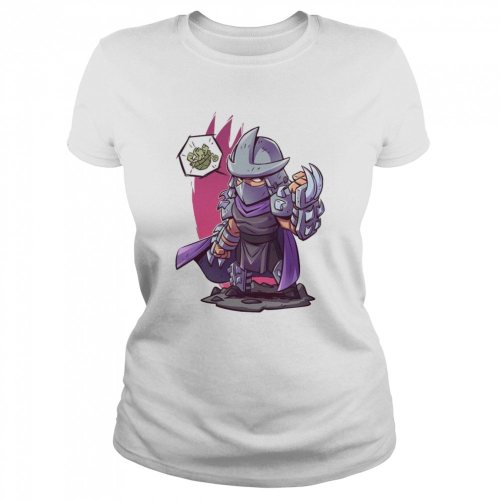 Shredder And The Turtle shirt Classic Women's T-shirt