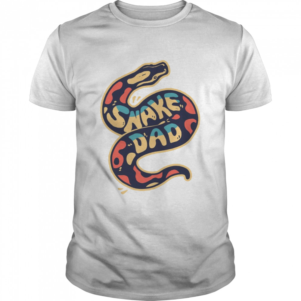Snake Dad Cute Reptile shirt Classic Men's T-shirt