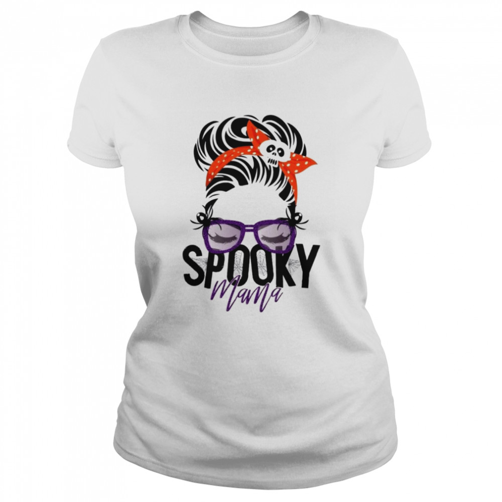 Spooky Mama Halloween shirt Classic Women's T-shirt