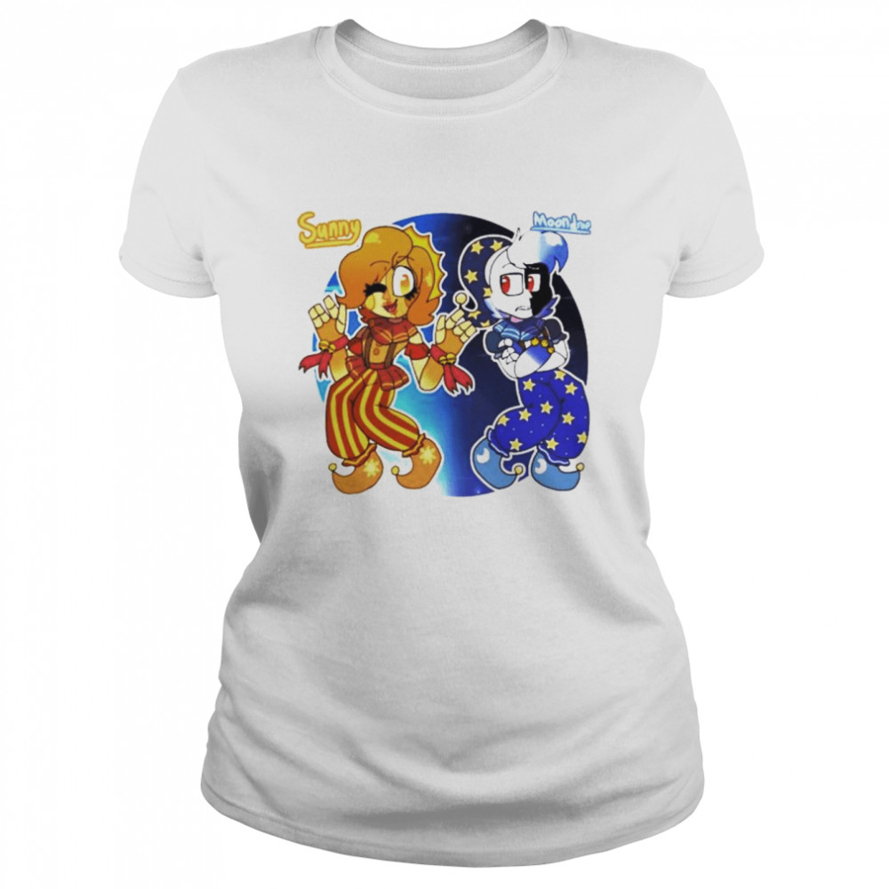 Sunny and Moondrop five nights at freddy’s shirt Classic Women's T-shirt