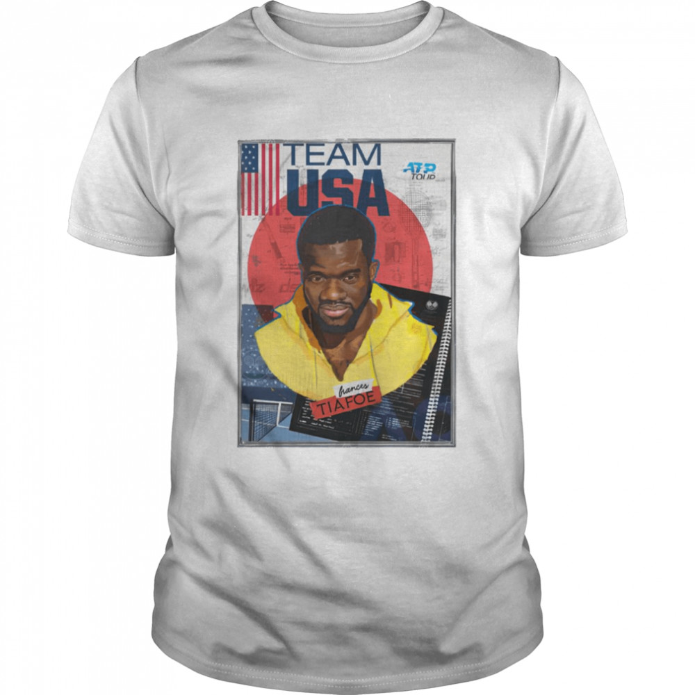 Team Usa Tennis Frances Tiafoe Vintage shirt Classic Men's T-shirt