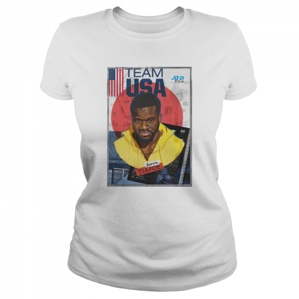 Team Usa Tennis Frances Tiafoe Vintage shirt Classic Women's T-shirt