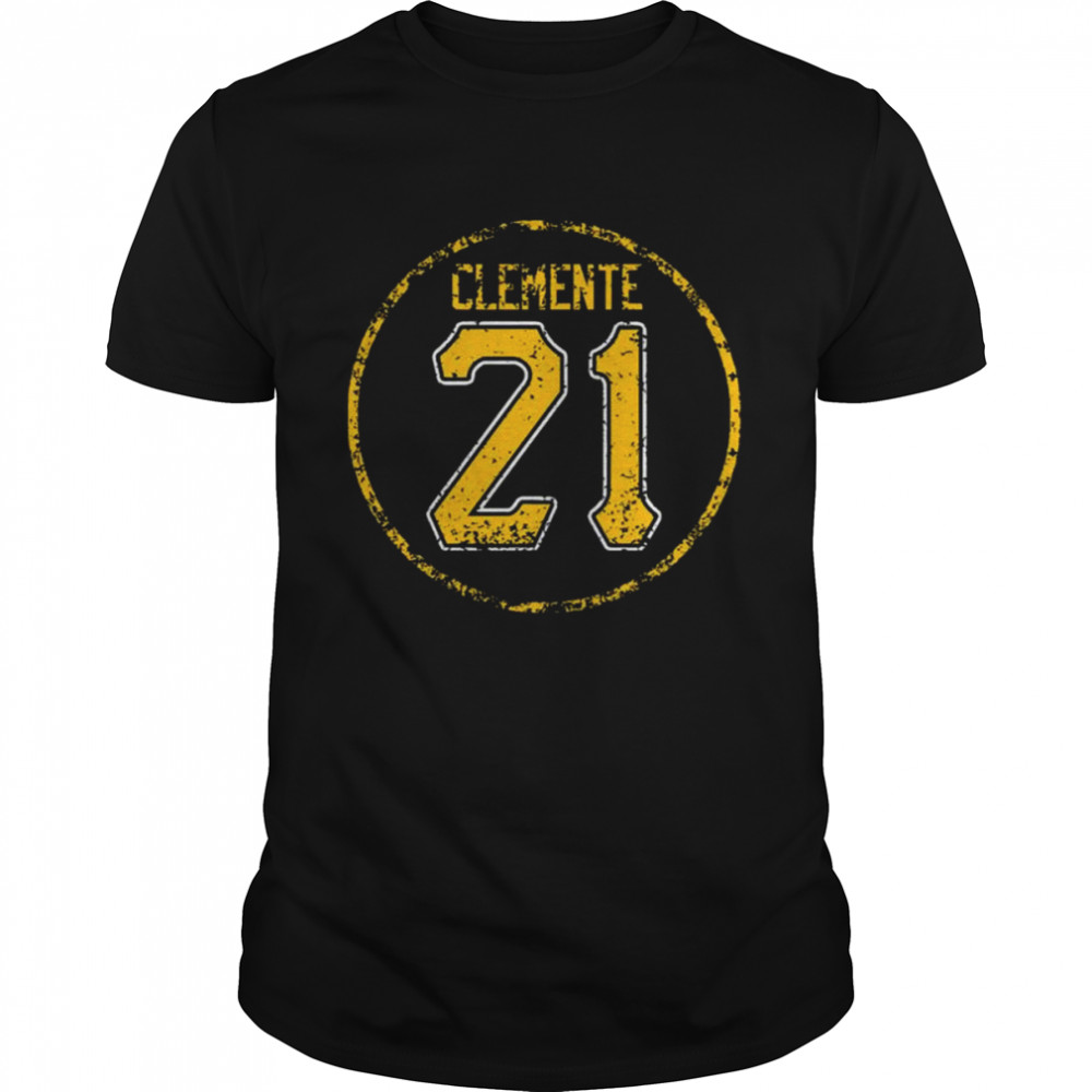 The Legend Roberto Clemente 21 Pittsburgh shirt
