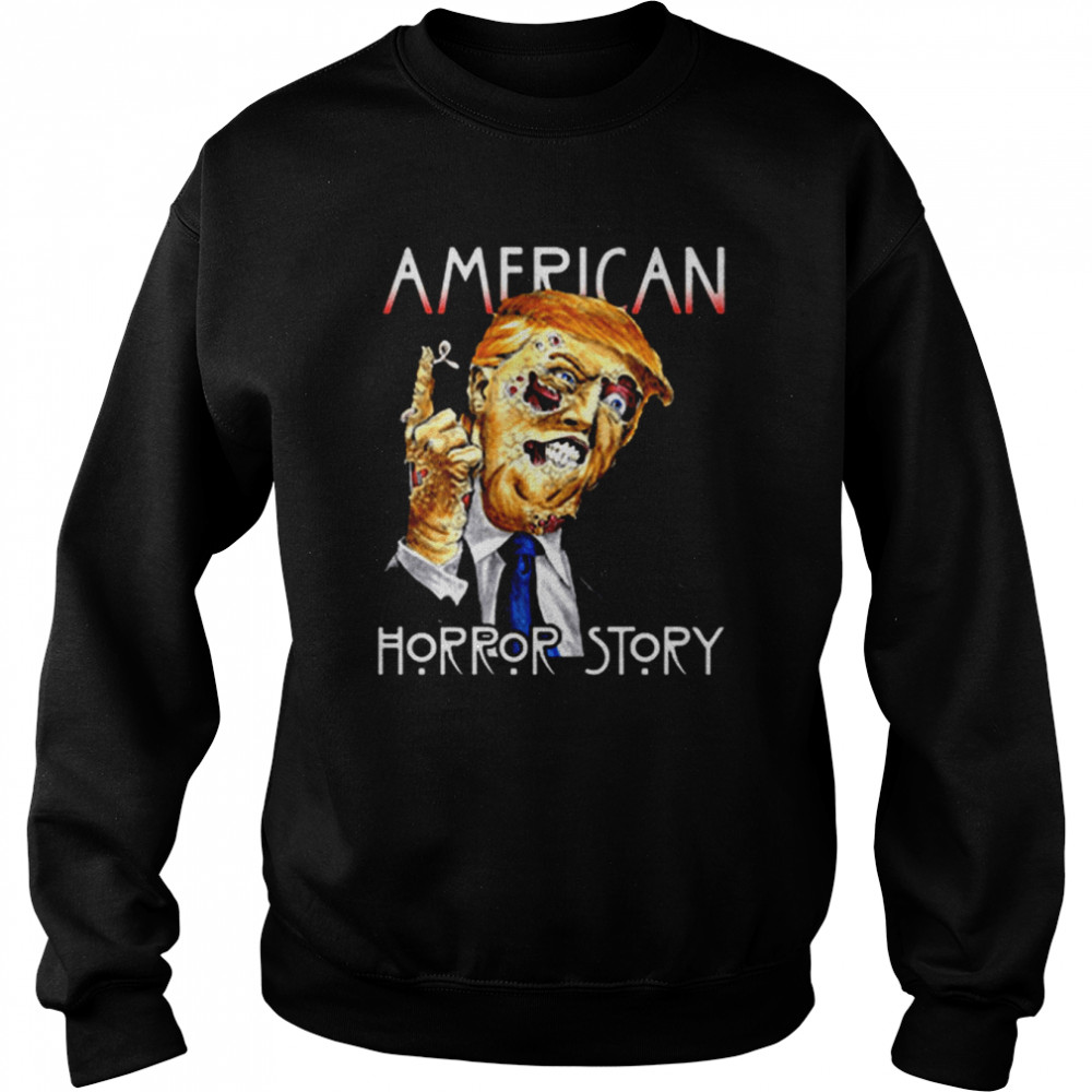 Trump American Horror Story Donald Trump Halloween T- Unisex Sweatshirt