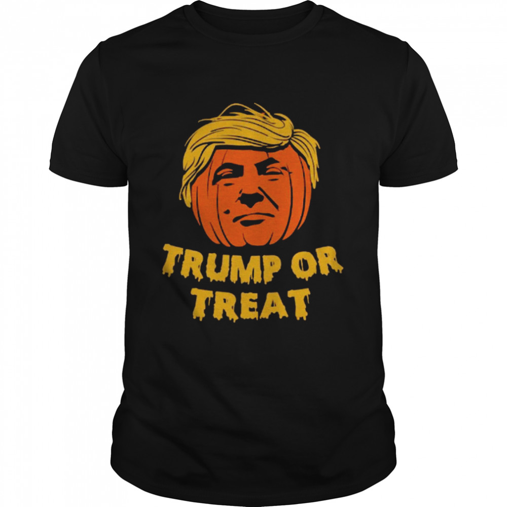 Trump Or Treat Halloween Funny Trump Halloween T-Shirts