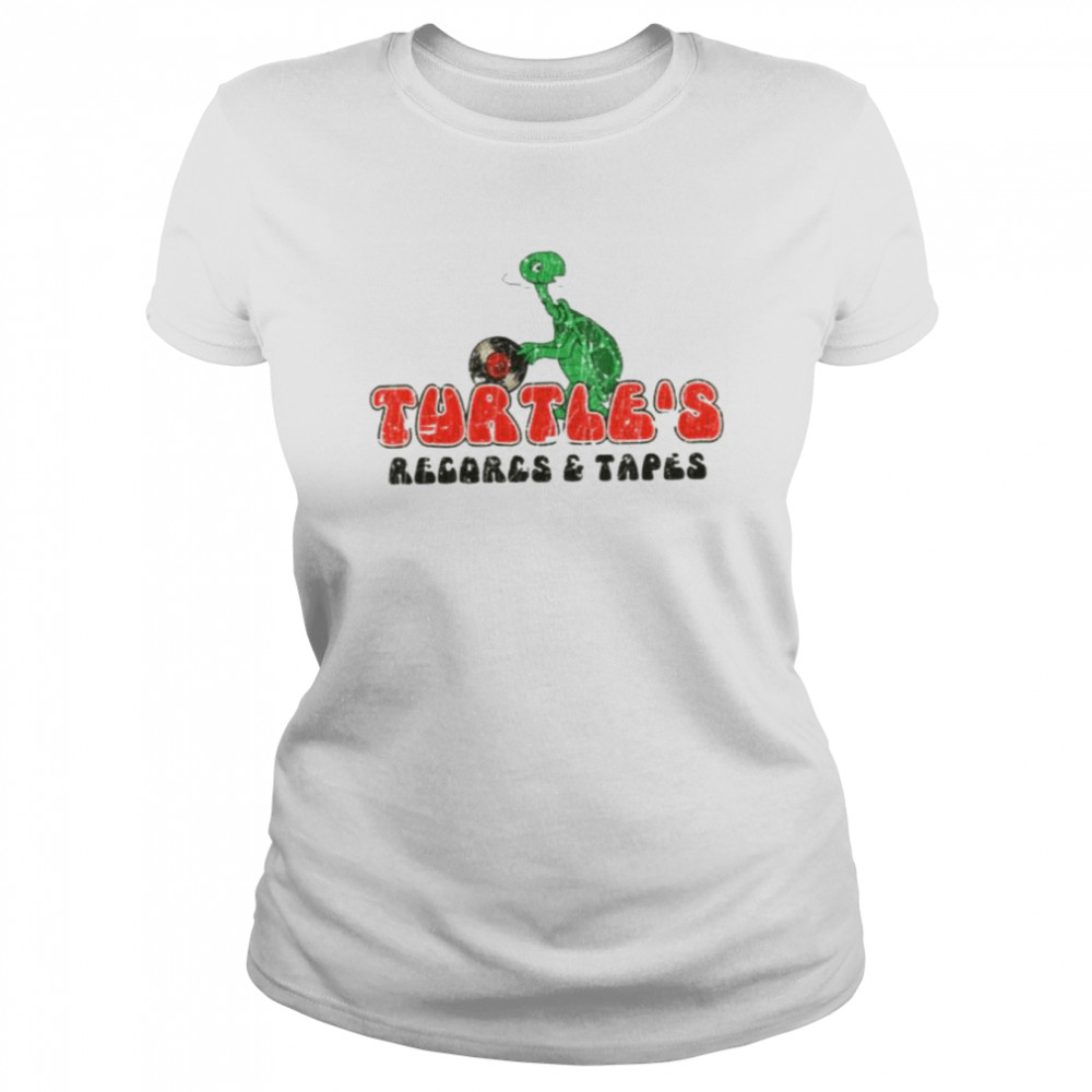 Turtle’s Records & Tapes Reptile shirt Classic Women's T-shirt