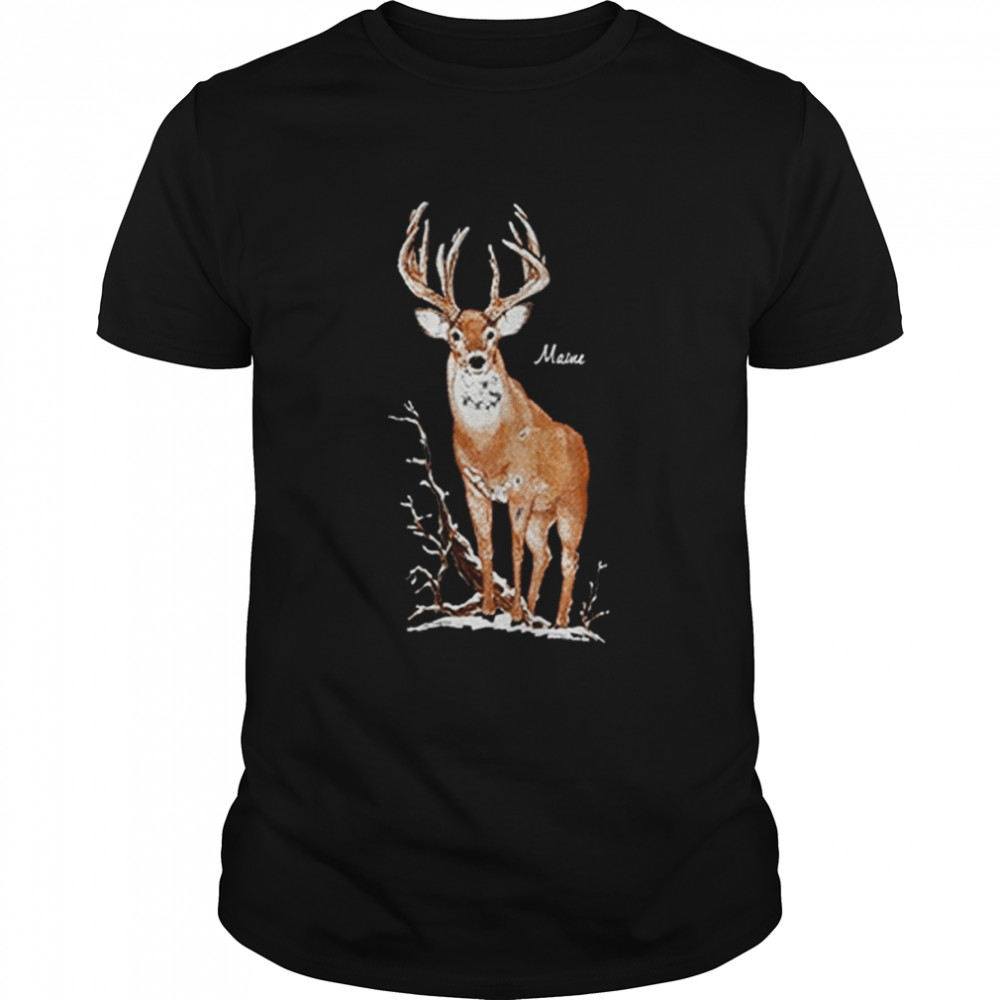 1989 Maine Deer shirt