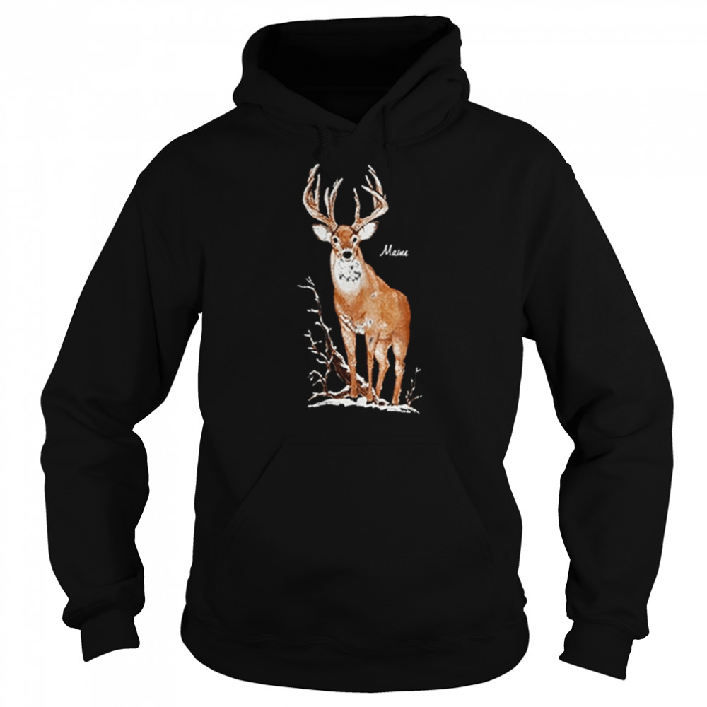 1989 Maine Deer shirt Unisex Hoodie