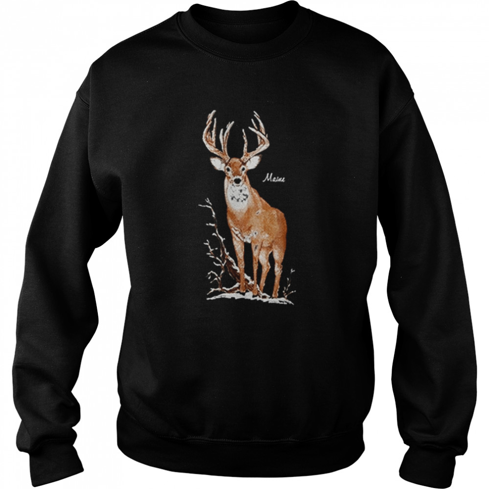 1989 Maine Deer shirt Unisex Sweatshirt