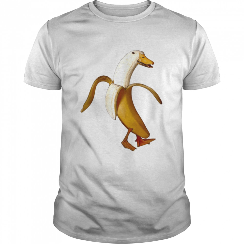Banana Duck Walking Ducking shirt
