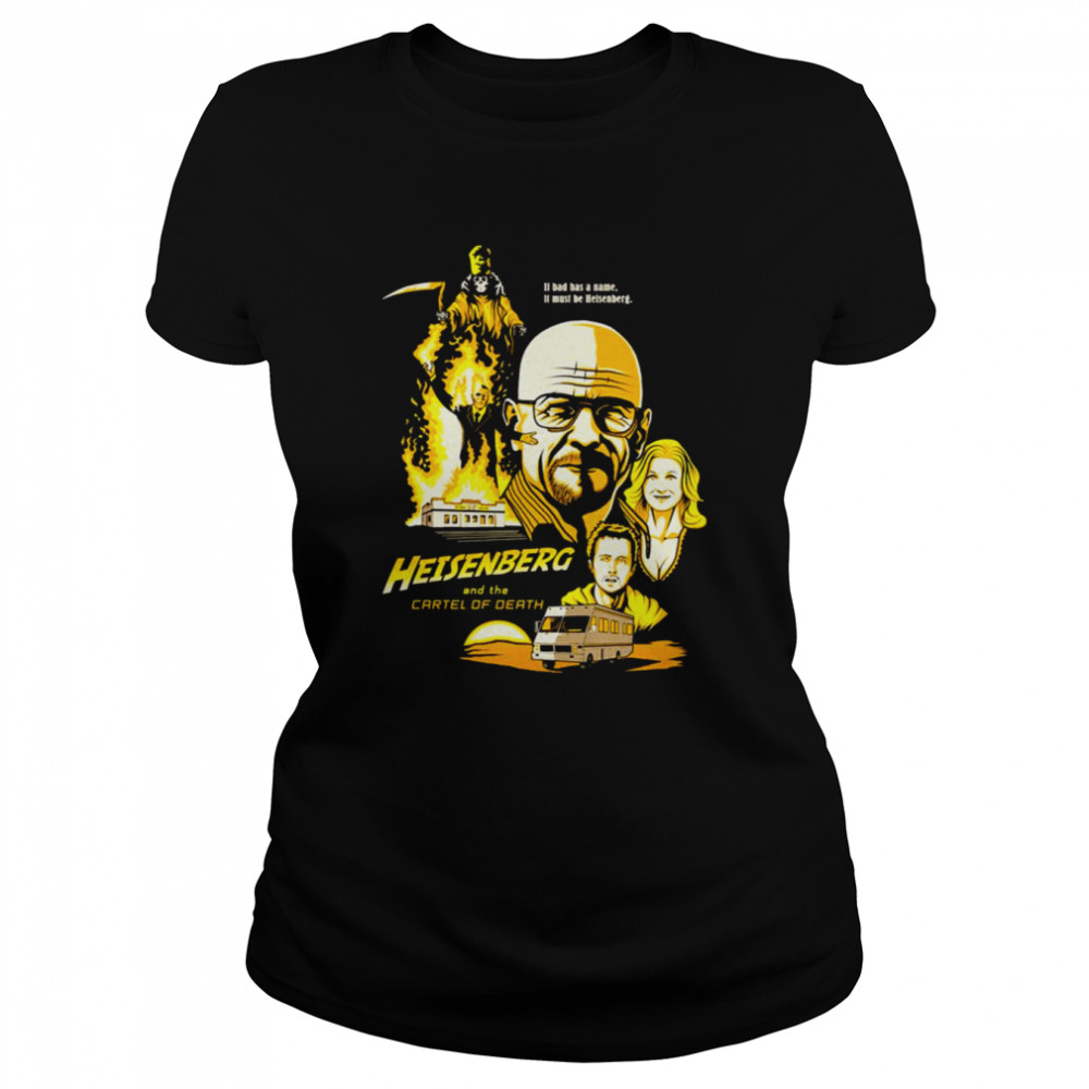 Black And Yellow Art Breaking Bad Danger shirt Classic Women's T-shirt